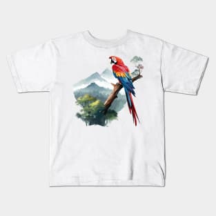 Macaw Lover Kids T-Shirt